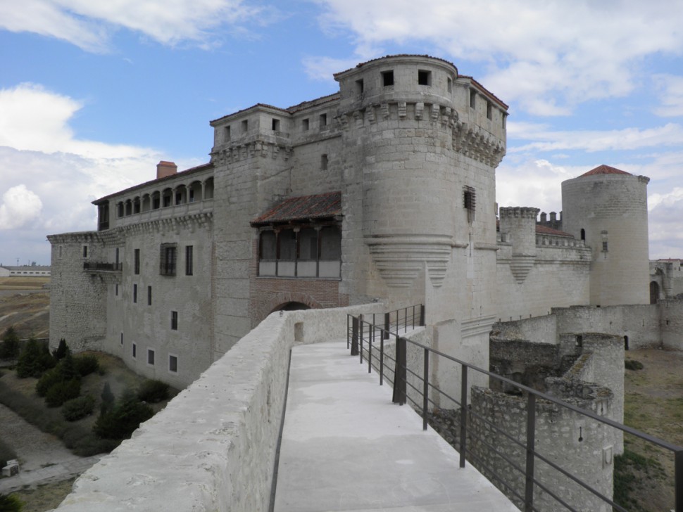 el castillo de Cuéllar Segovia